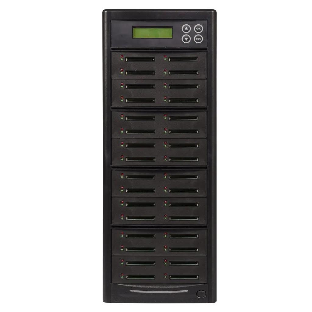 1 to 23 Multiple Compact Flash CF Memory Card Duplicator