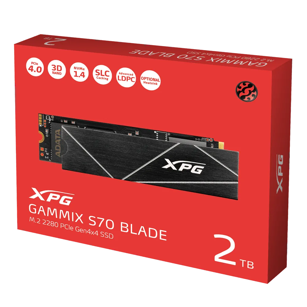 2TB XPG GAMMIX S70 BLADE NVME G4 M.2