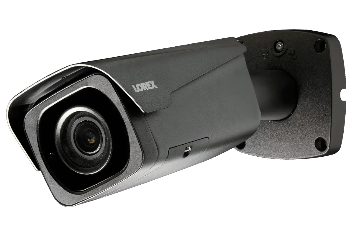 4K Nocturnal IP System with 32-channel NVR, Twelve 4K Dome and Twelve 4K Motorized Zoom Bullet IP Cameras