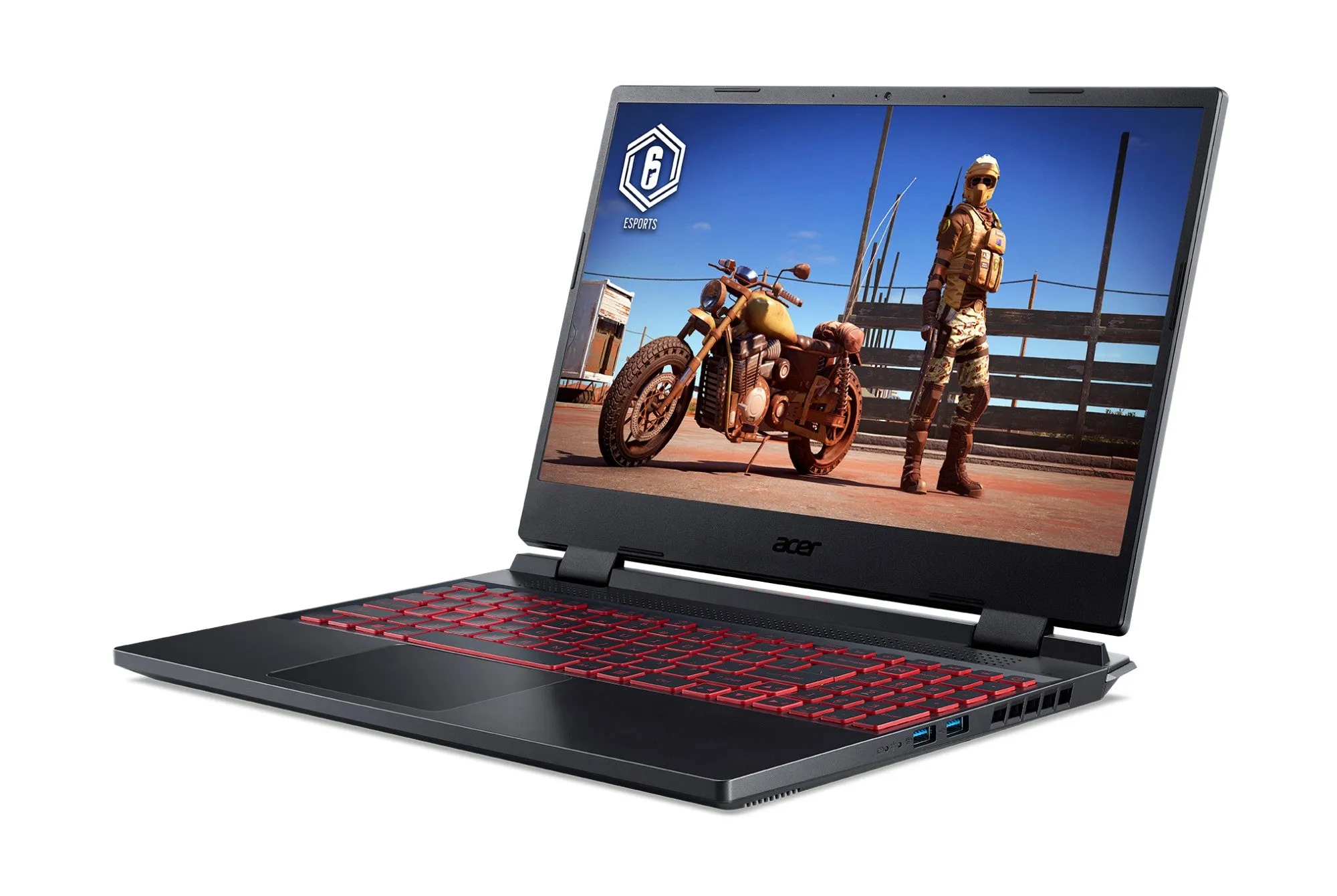 Acer Nitro 5, Gaming Laptop, Intel Core i7-12650H, NVIDIA GeForce RTX 4060, 16 GB RAM, 1 TB SSD, 15.6" Inch FHD Display, Win 11 Home, Black