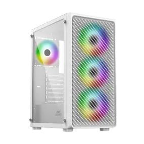 ANT ESPORTS 211 AIR MID-TOWER ATX CABINET WHITE