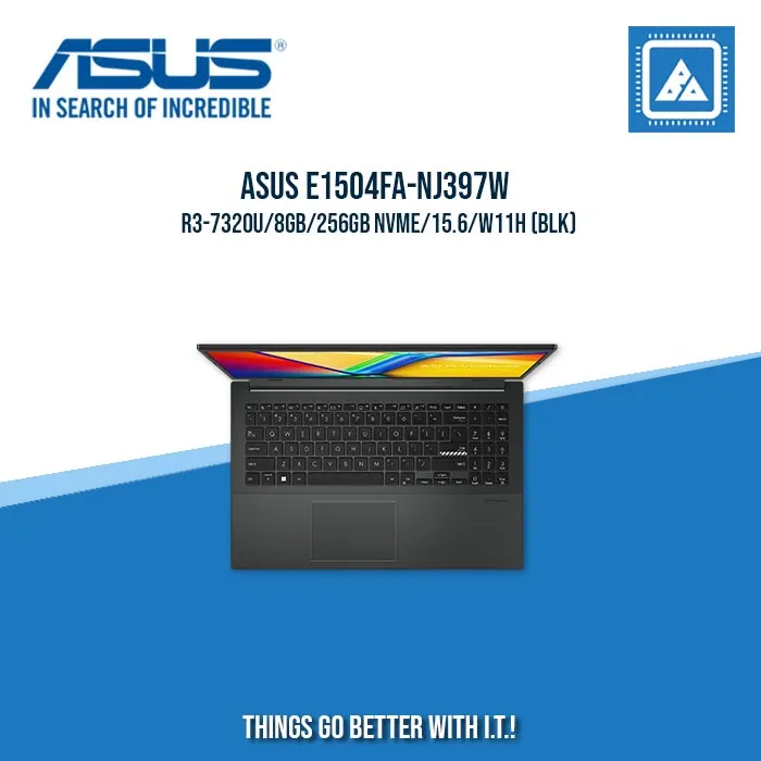 ASUS E1504FA-NJ397W R3-7320U/8GB/256GB NVME | BEST FOR STUDENTS LAPTOP