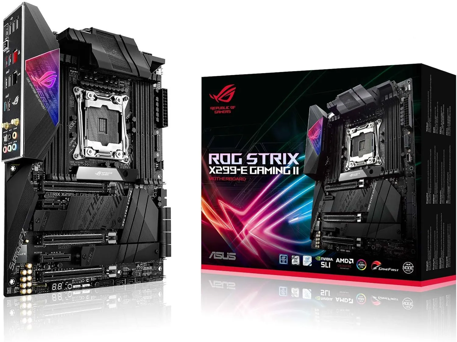 ASUS ROG STRIX X299-E GAMING II DDR4,LGA 2066 ATX Motherboard