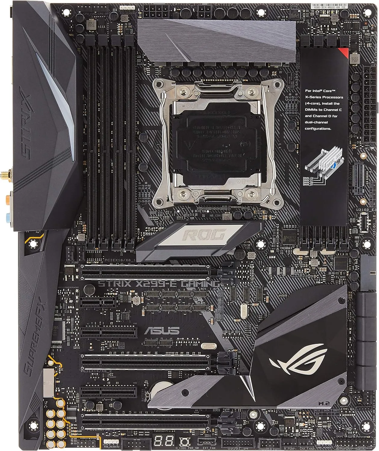 ASUS ROG STRIX X299-E GAMING II DDR4,LGA 2066 ATX Motherboard