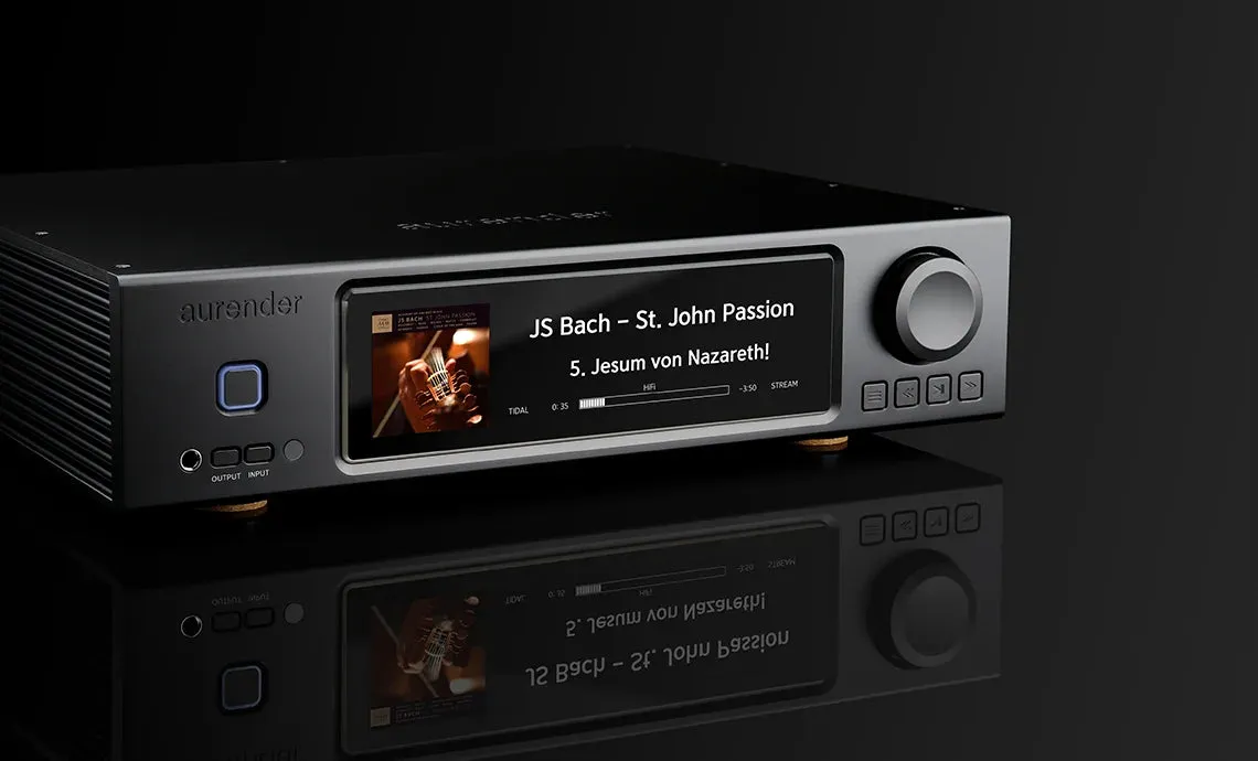 Aurender A20 Music Server / Streamer / Preamplifier / MQA DAC/ Headphone Amplifier