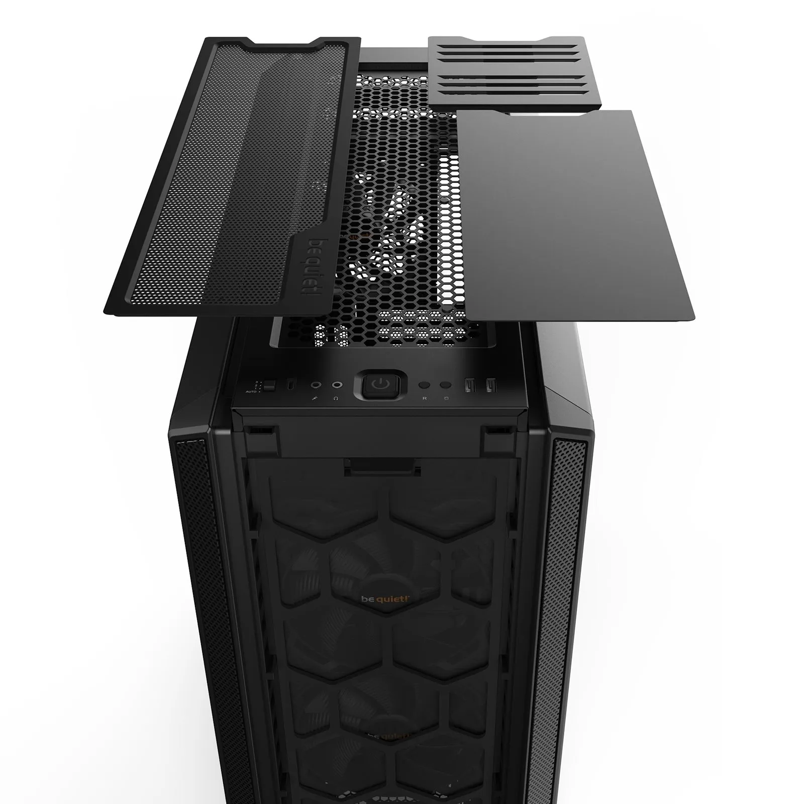 Be Quiet! Silent Base 802 Gaming Case, E-ATX, No PSU, 3 x Pure Wings 2 Fans, Fan Controller, USB-C, Interchangeable Top & Front