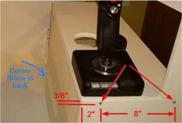 Build VR Cockpit Desk DIY Plans Virtual Reality Motion Simulator Table