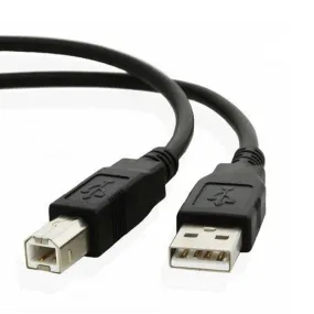 Cable De Impresora Usb 2.0 Tipo A Macho 1.5m