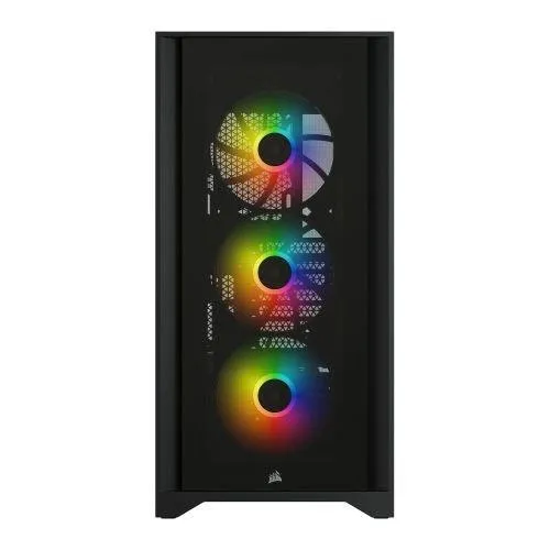 Corsair iCUE 4000X RGB Black ATX Case