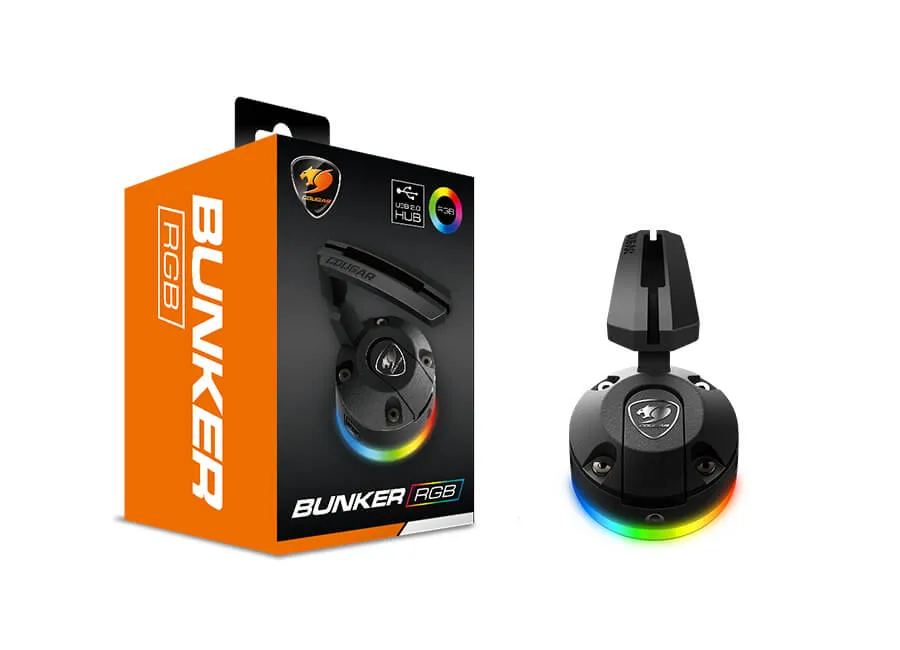 Cougar RGB Mouse Bungee with USB Hub 滑鼠理線器連USB HUB