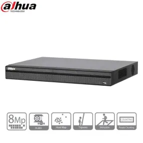 Dahua / 4 Channels / 4K / PoE NVR / 8MP / 2 SATA / No HDD / N42B1P