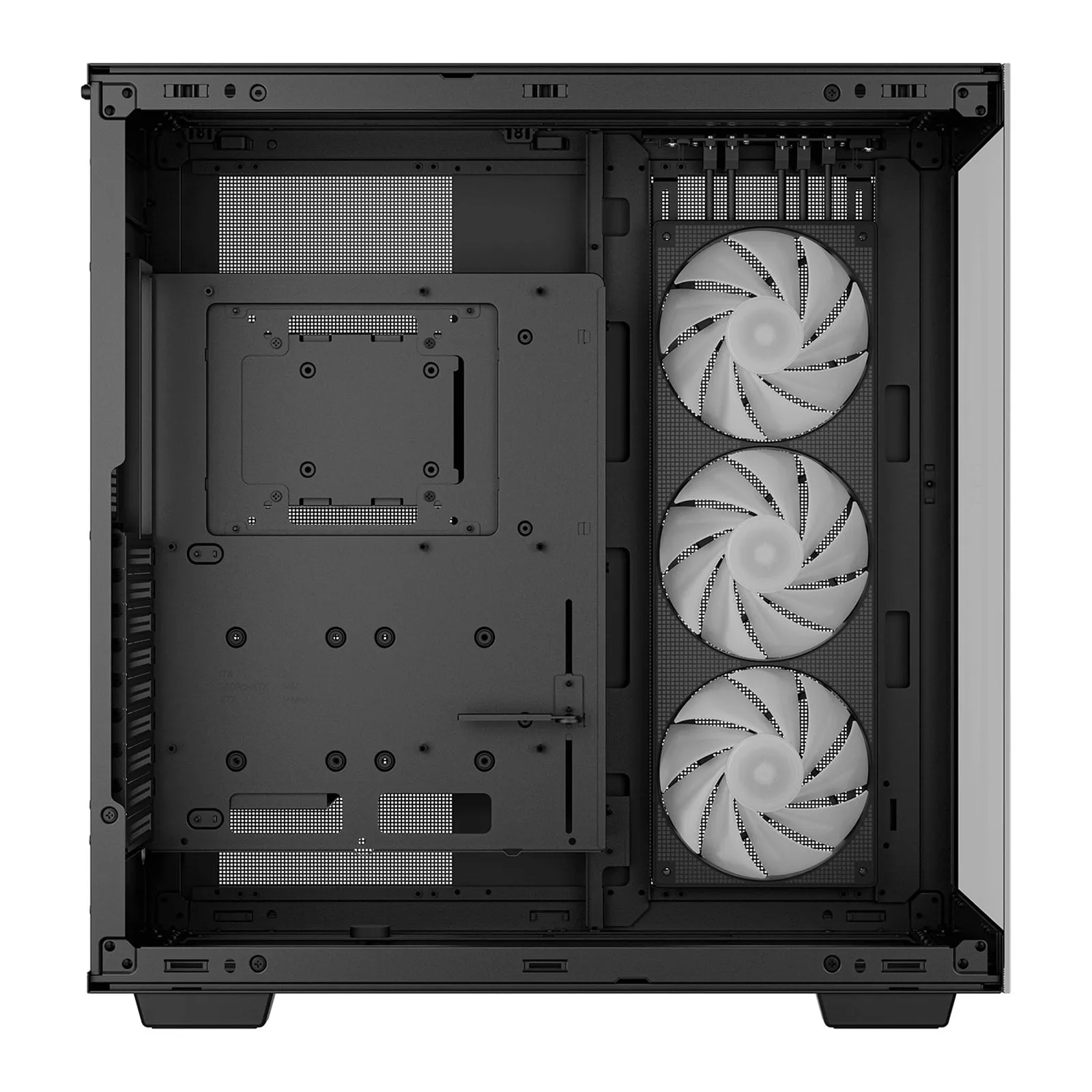 DeepCool CH780, Black, Full Tower Gaming Case, Tempered Glass, 1x 420mm ARGB Side fan, Mini-ITX / M-ATX / ATX / E-ATX