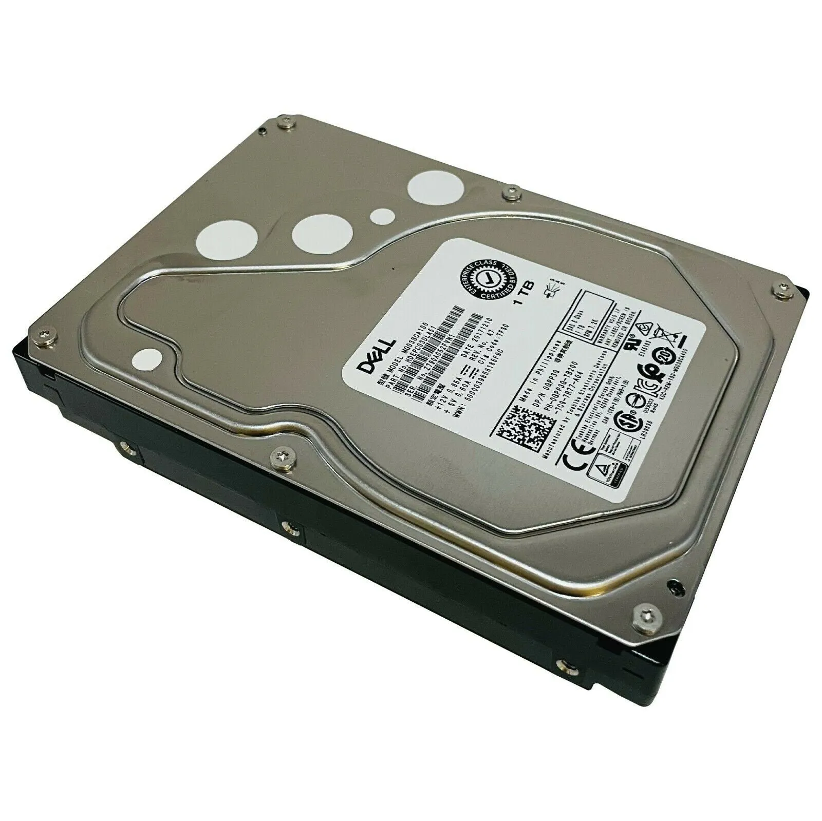 Dell (SAS) 3.5" 1TB Internal HD 7200rpm HDD HDEPC03DLA51 0GPP3G MG03SCA100