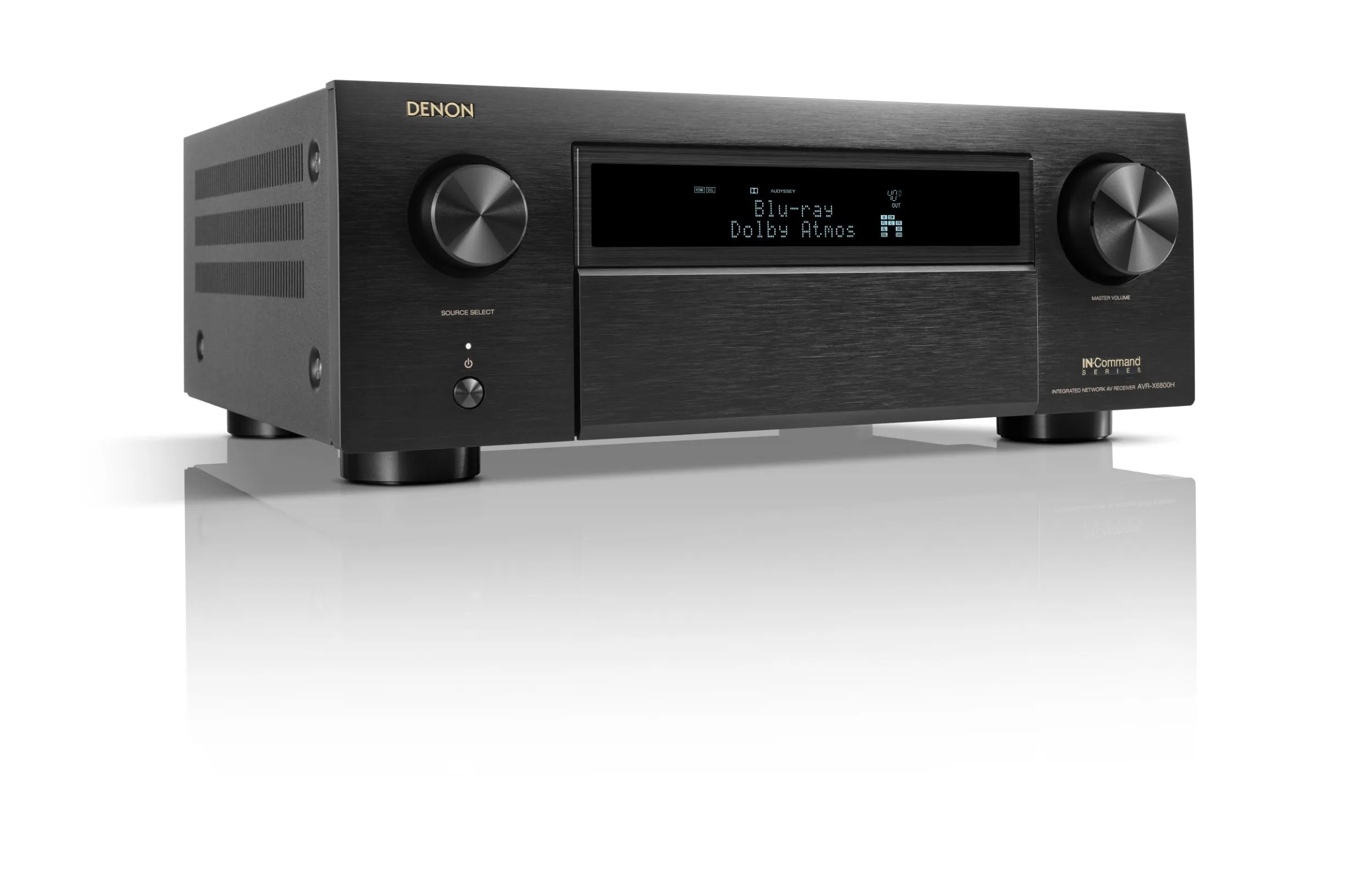 Denon AVR-X6800H 11.4 Channel 8K A/V Receiver with 3D Audio and Dirac Live Support