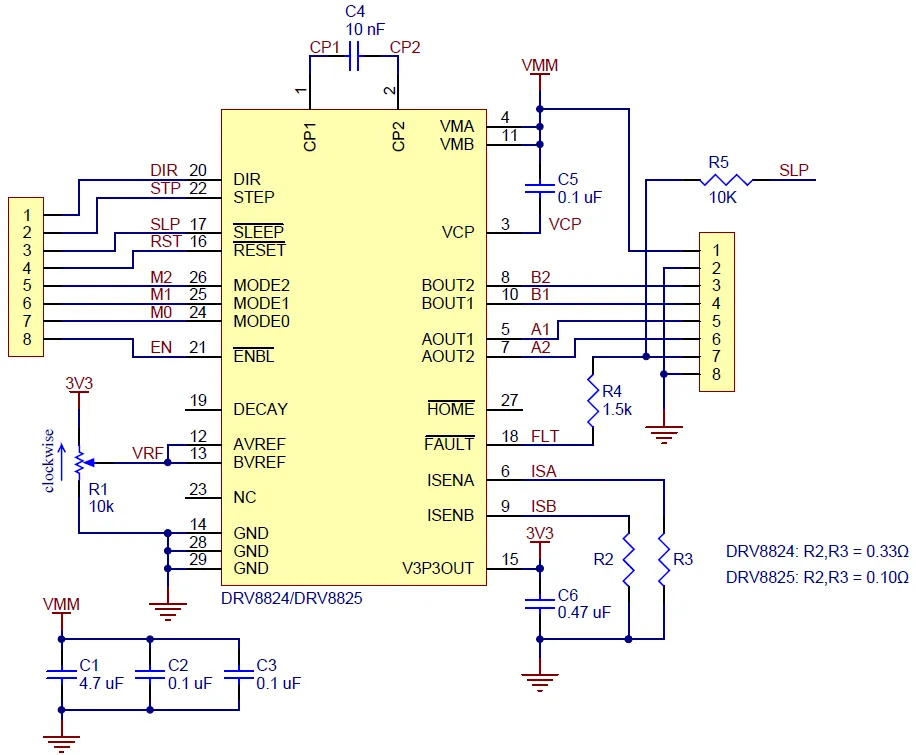 DRV8825 Stepper Motor Driver Carrier, High Current