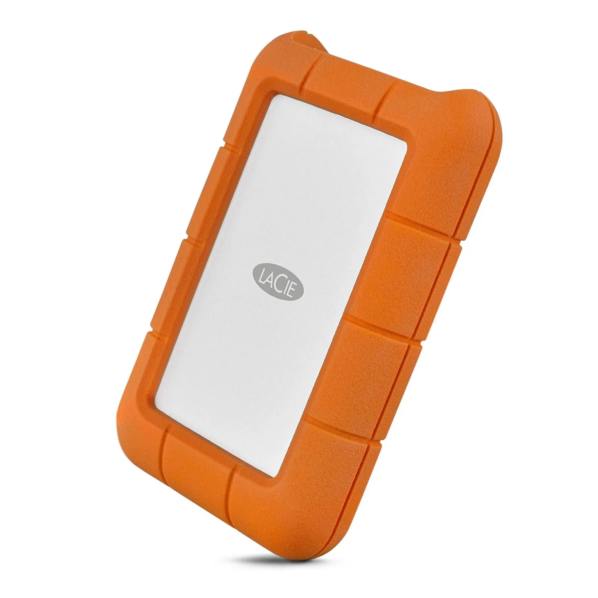 External hard drive LaCie Rugged Mini, 1TB, orange