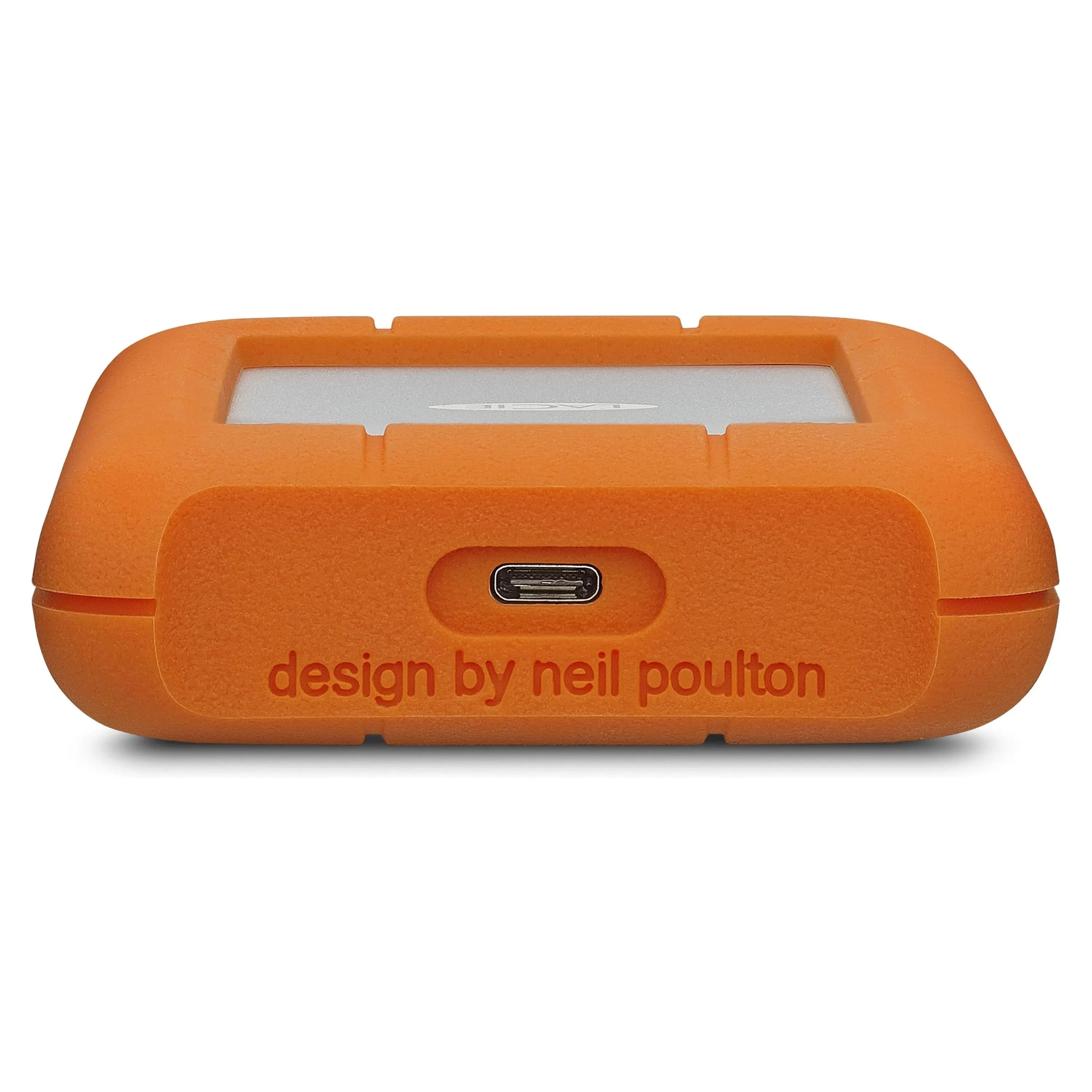 External hard drive LaCie Rugged Mini, 1TB, orange