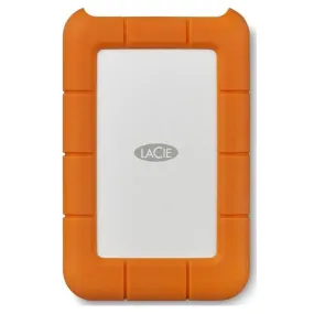 External hard drive LaCie Rugged Mini, 1TB, orange