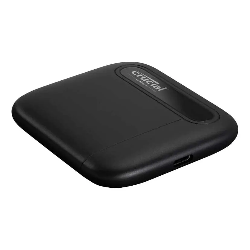 External SSD Crucial X6, 2 TB, black