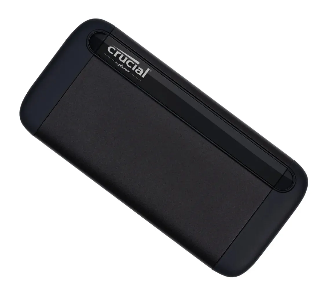 External SSD Crucial X8, 1 TB, black