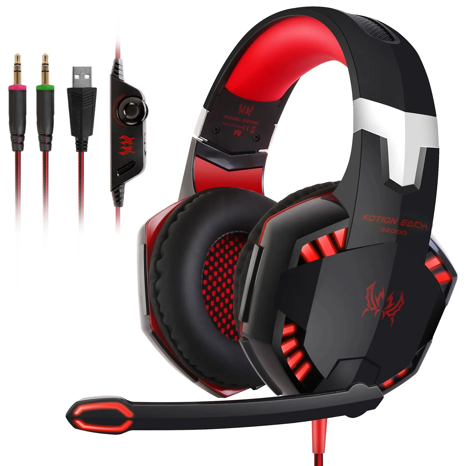 Fresh Fab Finds Kotion Each G2000 Gaming Headset Over Ear Headphones  for PS4 Xbox Nintendo Switch PC Laptop