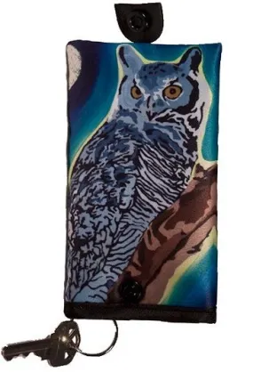 Great Horned Owl Key Case- The Wise One