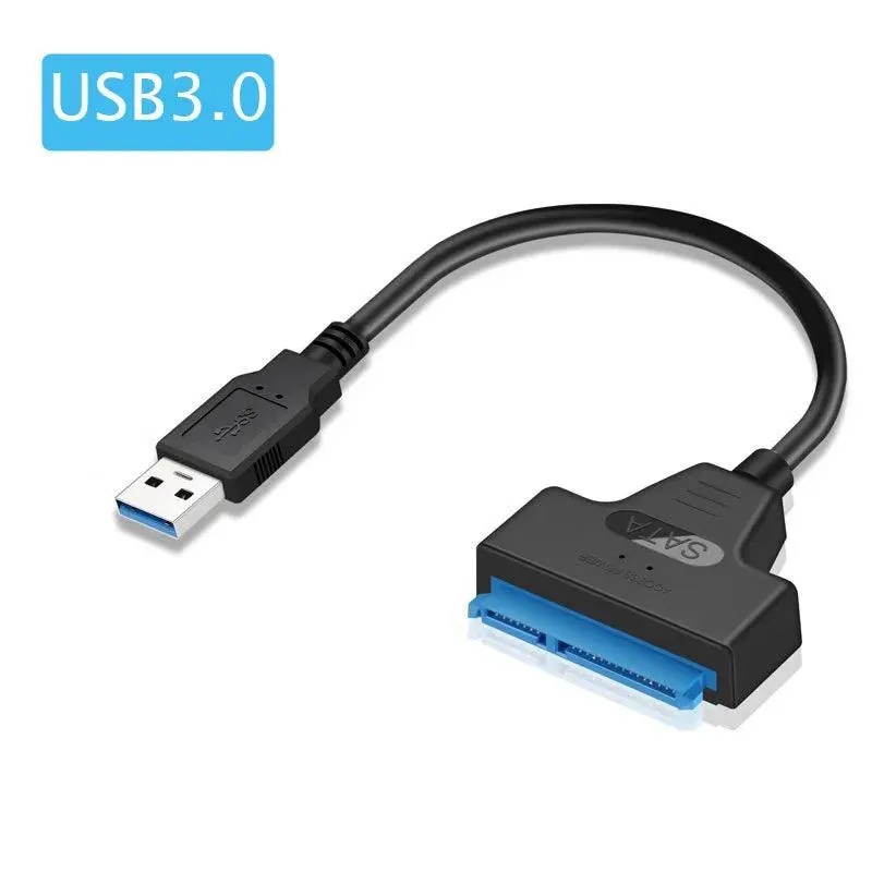 High-Speed SATA to USB Cable for HDD SSD Data Transfer - Lightning-Fast Connections