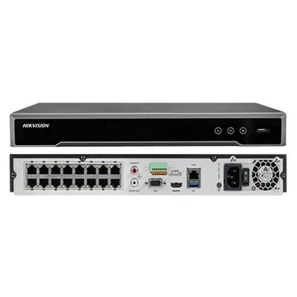 Hikvision DS-7616NI-K2/16P / 16-ch 1U 16 PoE 4K NVR