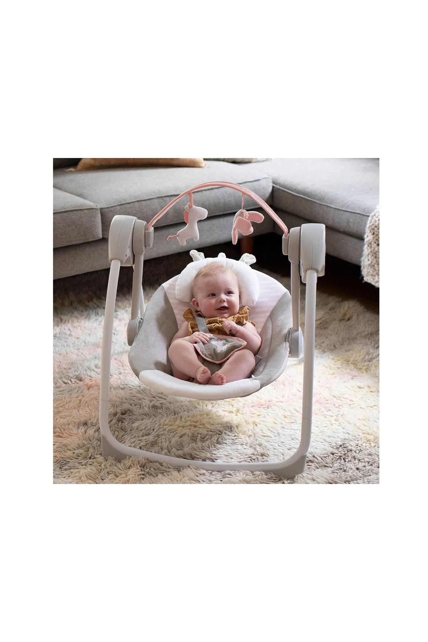 Ingenuity Comfort 2 Go Compact Portable Baby Swing