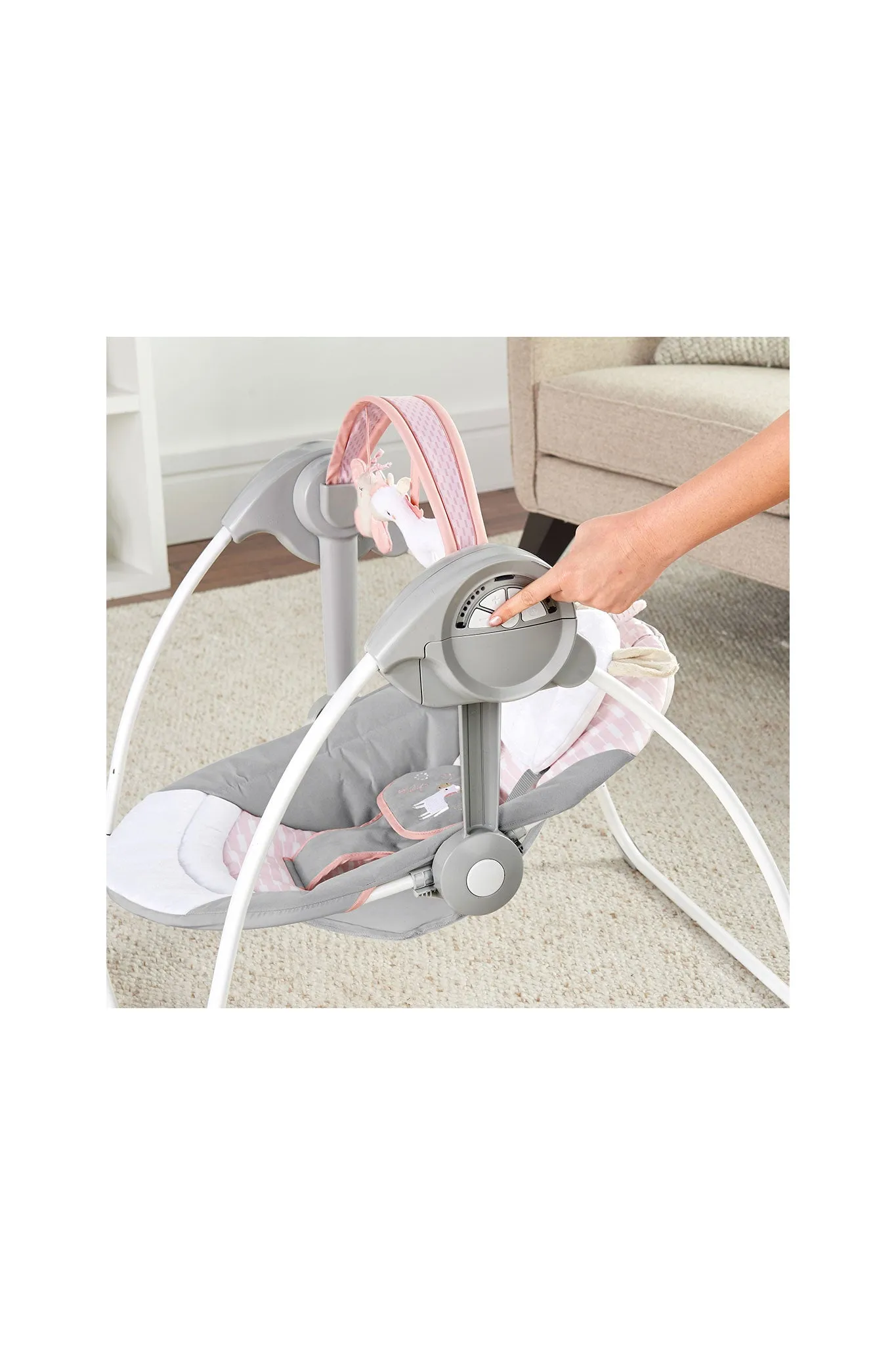 Ingenuity Comfort 2 Go Compact Portable Baby Swing