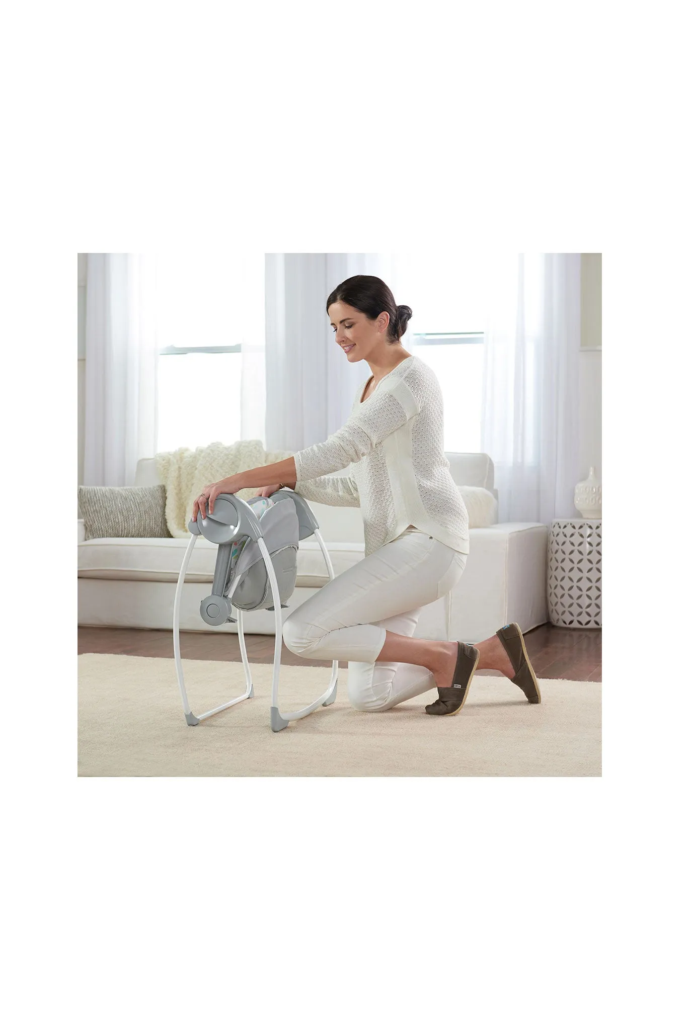 Ingenuity Comfort 2 Go Compact Portable Baby Swing