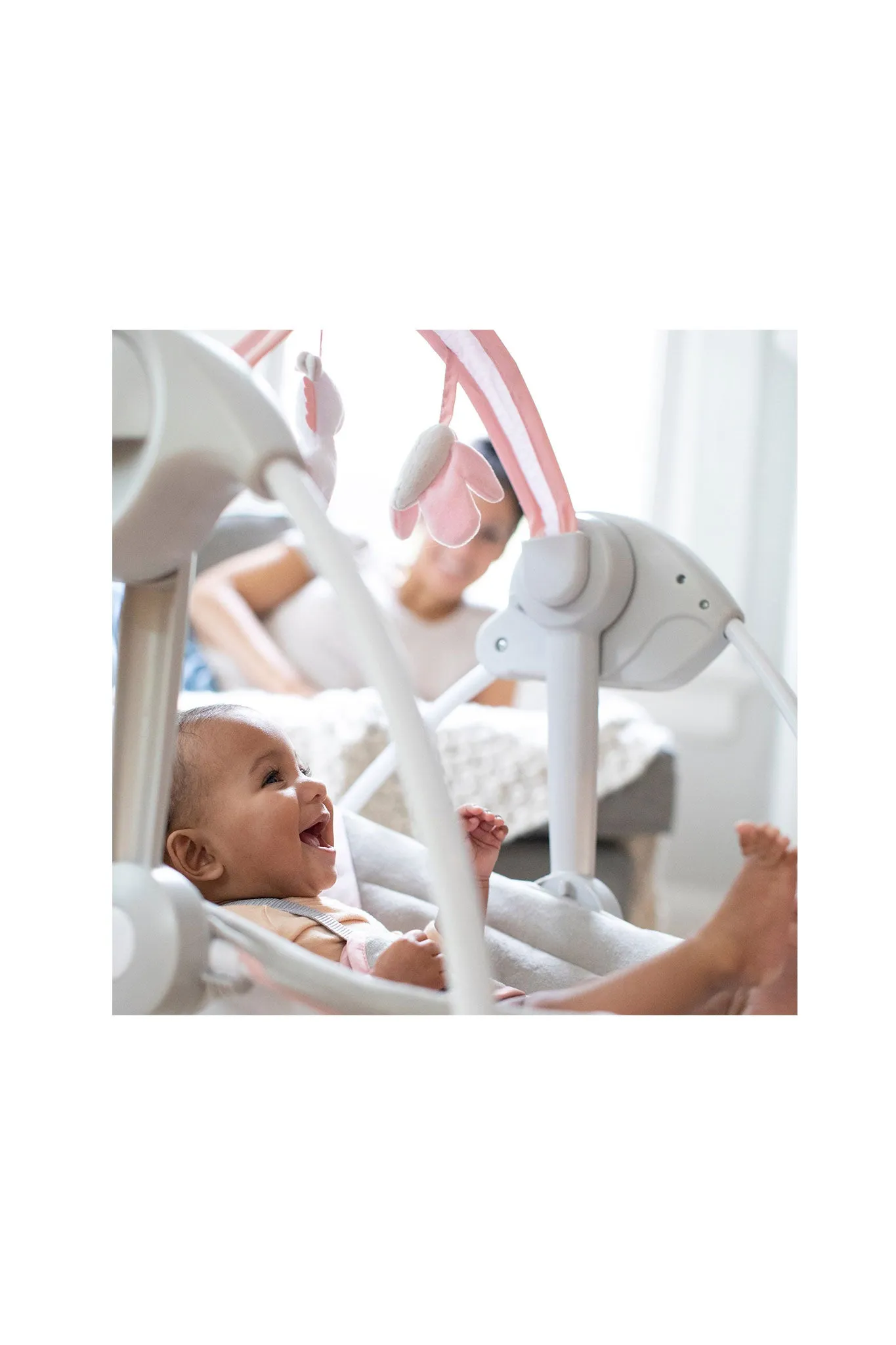 Ingenuity Comfort 2 Go Compact Portable Baby Swing