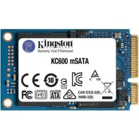 Kingston KC600 1 TB Solid State Drive - mSATA Internal - SATA (SATA/600)