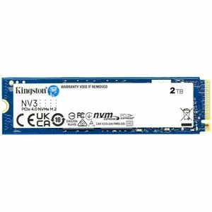 Kingston NV3 2 TB Solid State Drive - M.2 2280 Internal - PCI Express NVMe (PCI Express NVMe 4.0 x4)