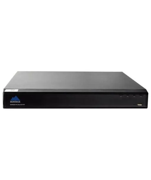 MNR4208-8P-AI | 8 Channel 4K H.265  AI NVR with 32TB (2x16TB) HDD Max Capacity - HDDs Not Included