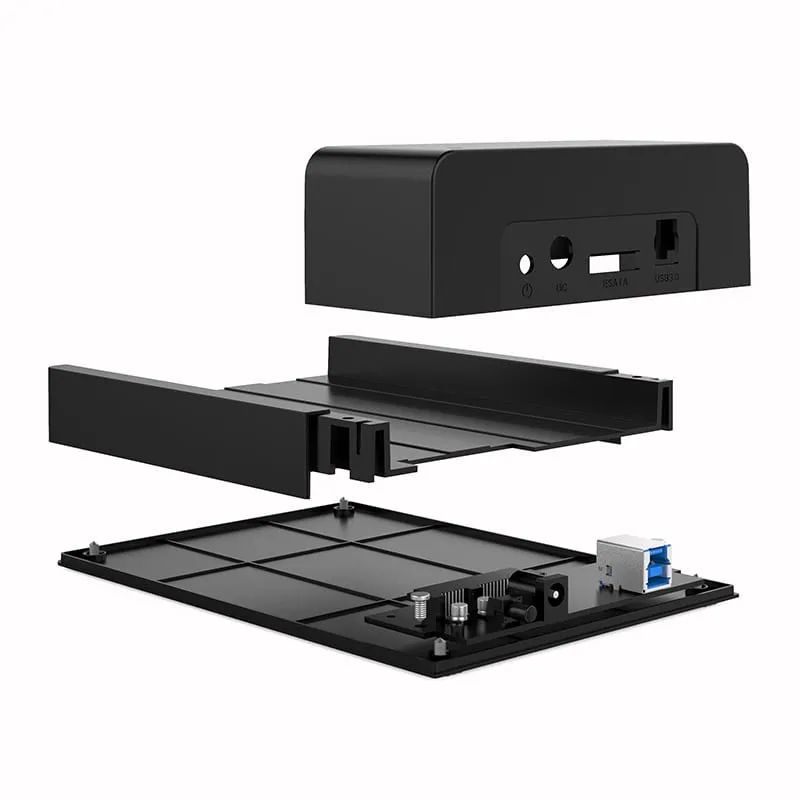 Orico 1 Bay USB3.0 2.5 / 3.5 HDD|SSD Horizontal Dock - Black - 6518US3-V2-SA-BK