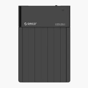 Orico 1 Bay USB3.0 2.5 / 3.5 HDD|SSD Horizontal Dock - Black - 6518US3-V2-SA-BK