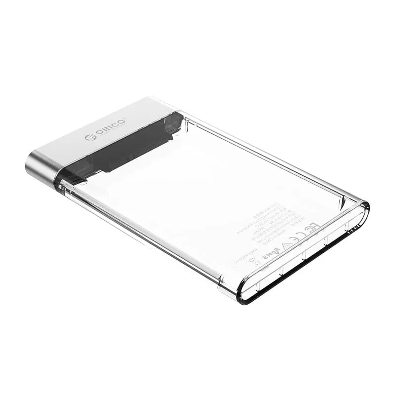 Orico 2.5" Usb3.0 Hdd Enclosure Micro Usb 3.0 - Transparent