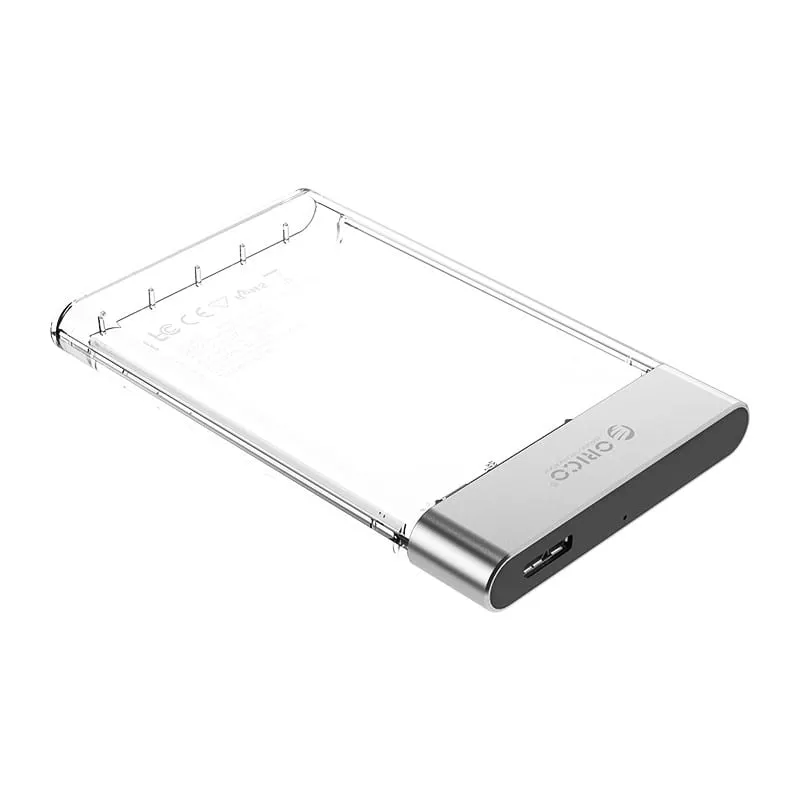 Orico 2.5" Usb3.0 Hdd Enclosure Micro Usb 3.0 - Transparent