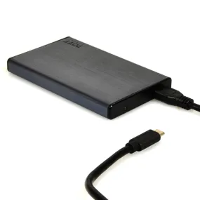 Port Connect 2.5" Usb-C External Hdd Enclosure Black