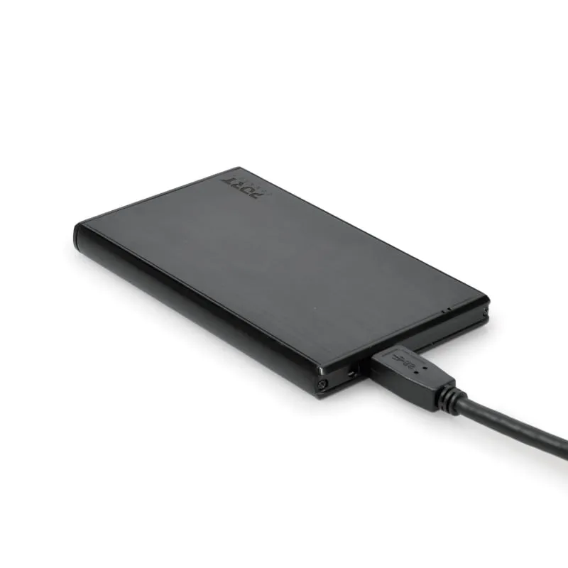 Port Connect 2.5" Usb3.0 External Hdd Enclosure Black