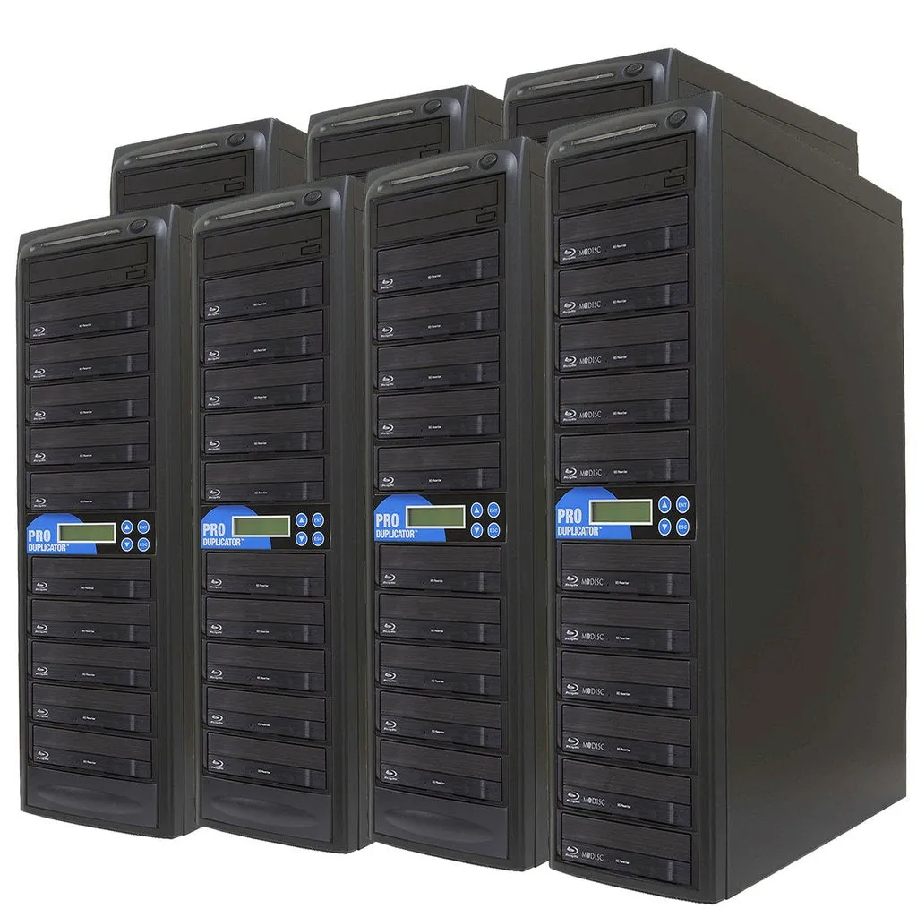 Produplicator 1 to 70 Blu-ray BDXL SATA Daisy Chain Duplicator   HDD - (70BD)