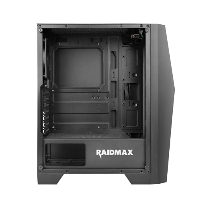 Raidmax S811Tbf Atx|Micro-Atx|Itx Argb Mid-Tower Gaming Chassis - Black