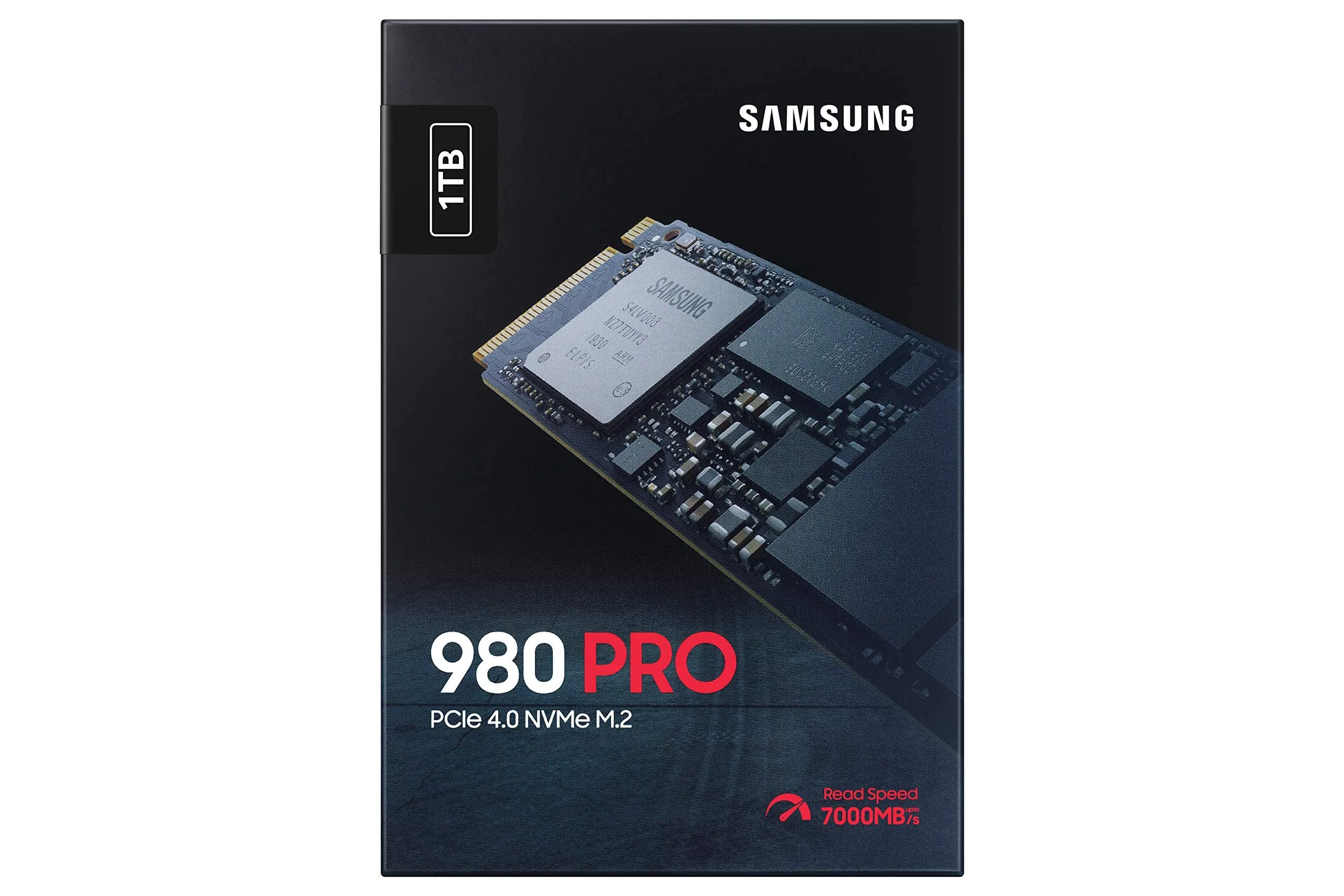 SAMSUNG 980 PRO SSD 1TB PCIe 4.0 NVMe Gen 4 Gaming M.2 Internal Solid State Drive Memory Card , Maximum Speed, Thermal Control MZ-V8P1T0B/AM