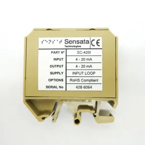 Sensata Cynergy3 4-20mA Loop Powered Isolator SC-420I