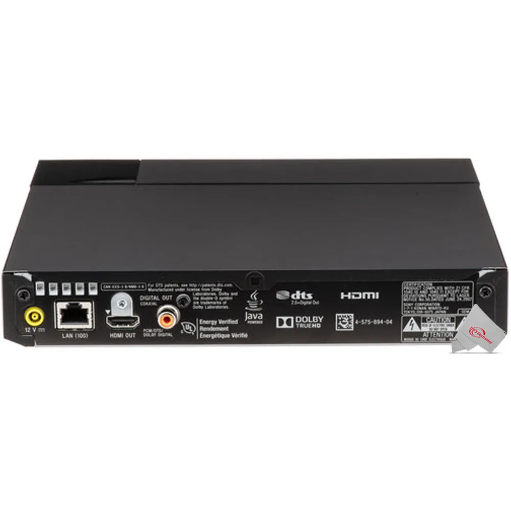 Sony Steaming BDP-S3700 1080p FHD Blu-ray Disc Player with Built-in Wi-Fi and Wireless Remote