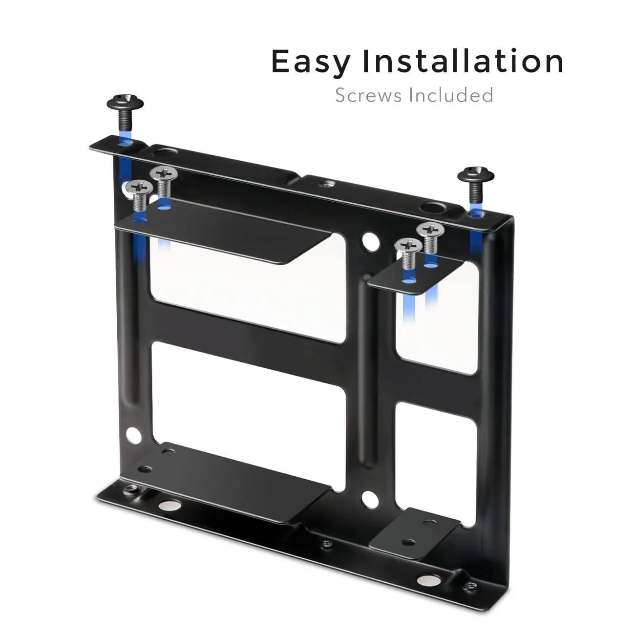 SSD Mounting Bracket 2.5 to 3.5 with SATA Cable and Power Splitter Cable, ST1002S