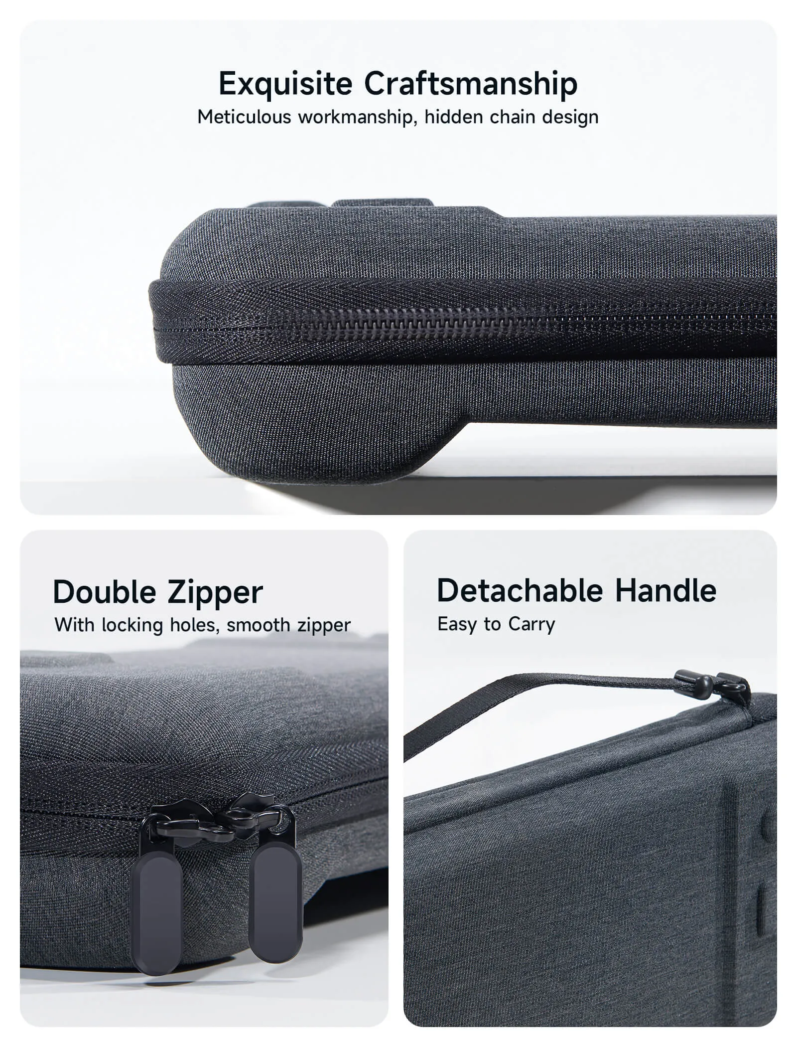 Slim Carrying Case for Steam Deck LCD & OLED - Optimized for Ultra Portability