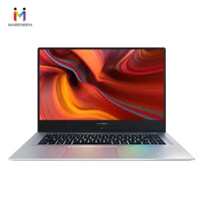 Ultra-slim office laptop MAIBENBEN  XIAOMAI 6A 15.6" N4100/8G/128G SSD 1TB HDD/NVIDIA MX250/DOS/Silver Business Light Computer