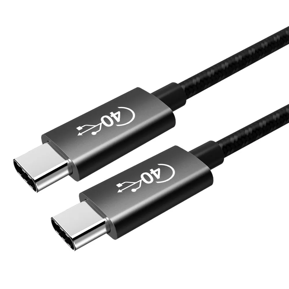 USB4 Gen3 USB-C Cable | 100W Charging, 8k Video, 40Gbps Data